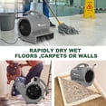 thumbnail image 4 of Secador de alfombras Air Mover MOUNTO 1/4 HP 1000 CFM de 2 velocidades (gris), 4 of 8