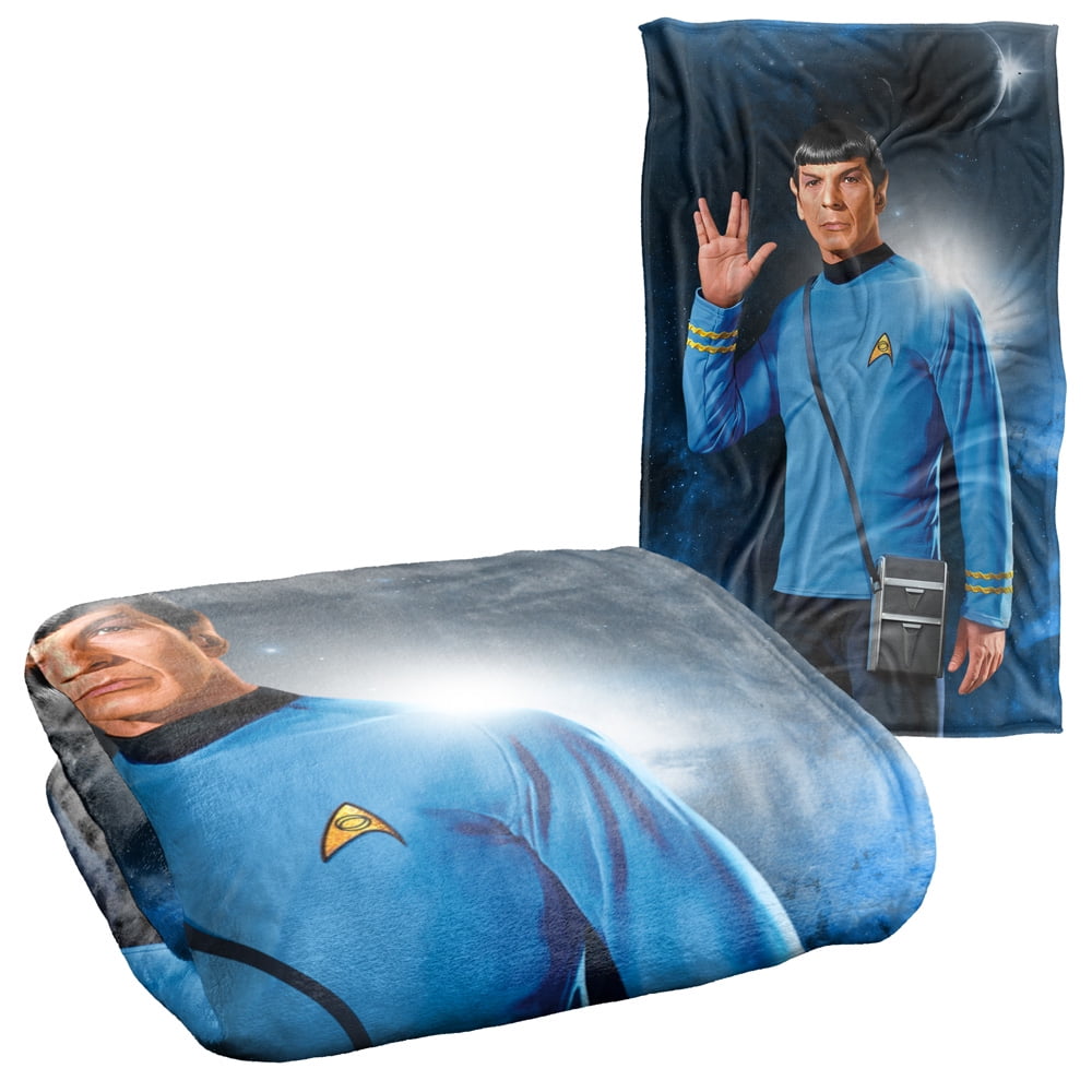 Star Trek Spock Silky Touch Super Soft Throw Blanket 36' x 58'