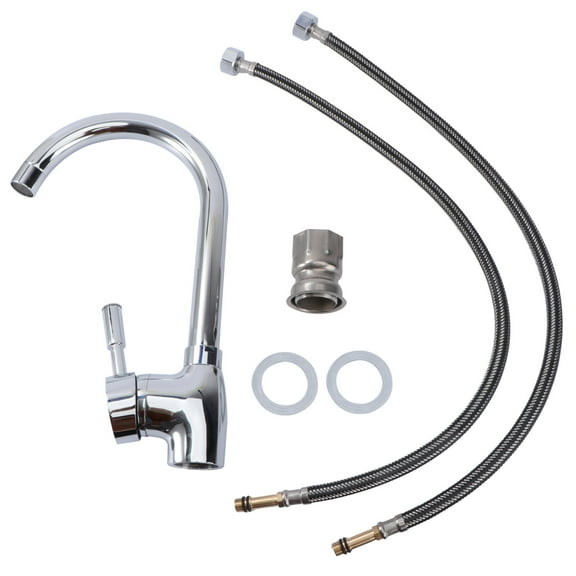 TAILTOSS Kitchen Tap Mixer with Swivel Spout and Water Mixer 15 x 7.9 x 1.2 Inch 1 Set