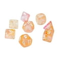 thumbnail image 3 of Chessex Dice Set Luminary Nebula Supernova White Glow Polyhedral 7-Dice 30041, 3 of 3