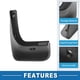 thumbnail image 3 of Guardabarros Automotrices Únicos para Toyota Corolla 2003-2008, 3 of 7