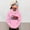 Pink, variant on HUITKMM Hoodie Kids Boys Sweatshirts Crewneck Truck Shirt Dinosaur Long Sleeve Pullover Tops Tees