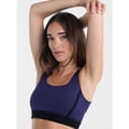 thumbnail image 5 of Avia Women's Flocked Banded Shine Sports Bra, Sizes XS-XXXL, 5 of 6