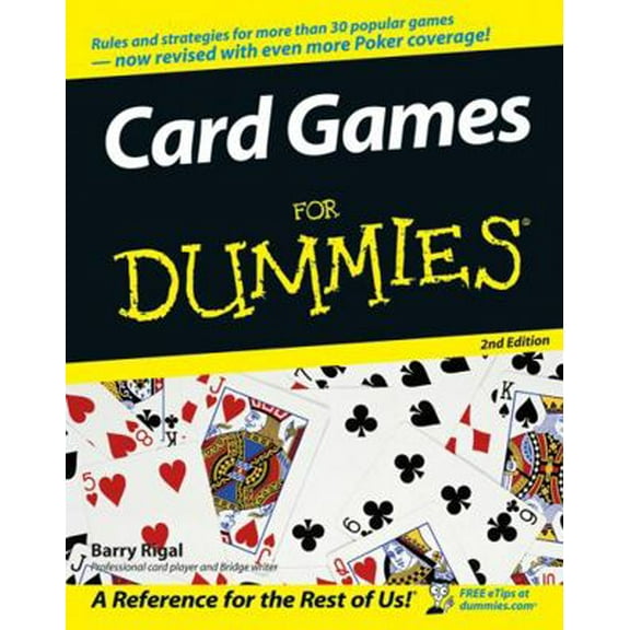 Pre-Owned Card Games for Dummies (Paperback) 0764599100 9780764599101