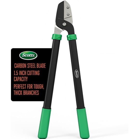 Scotts 21" Hedge Shears – Carbon Steel Blades, Comfy Grip