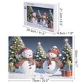 thumbnail image 2 of Snowman And Christmas Tree Holiday,Christmas Festival 1000 Piece Jigsaw Puzzle for Adults Challenging Puzzle Perfect for Game Nights - A008, 2 of 8