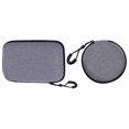 thumbnail image 1 of Miangastore 2Pcs Data Cable Bag Travel Cable Organiser Bag Grey Fabric Waterproof for Daily Use, 1 of 8