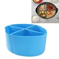 thumbnail image 4 of Slow Cooker Divider Liner, Dishwasher Safe Leakproof Pot Divider Liner  For Round Pot Black,Grey,Red,Blue, 4 of 8