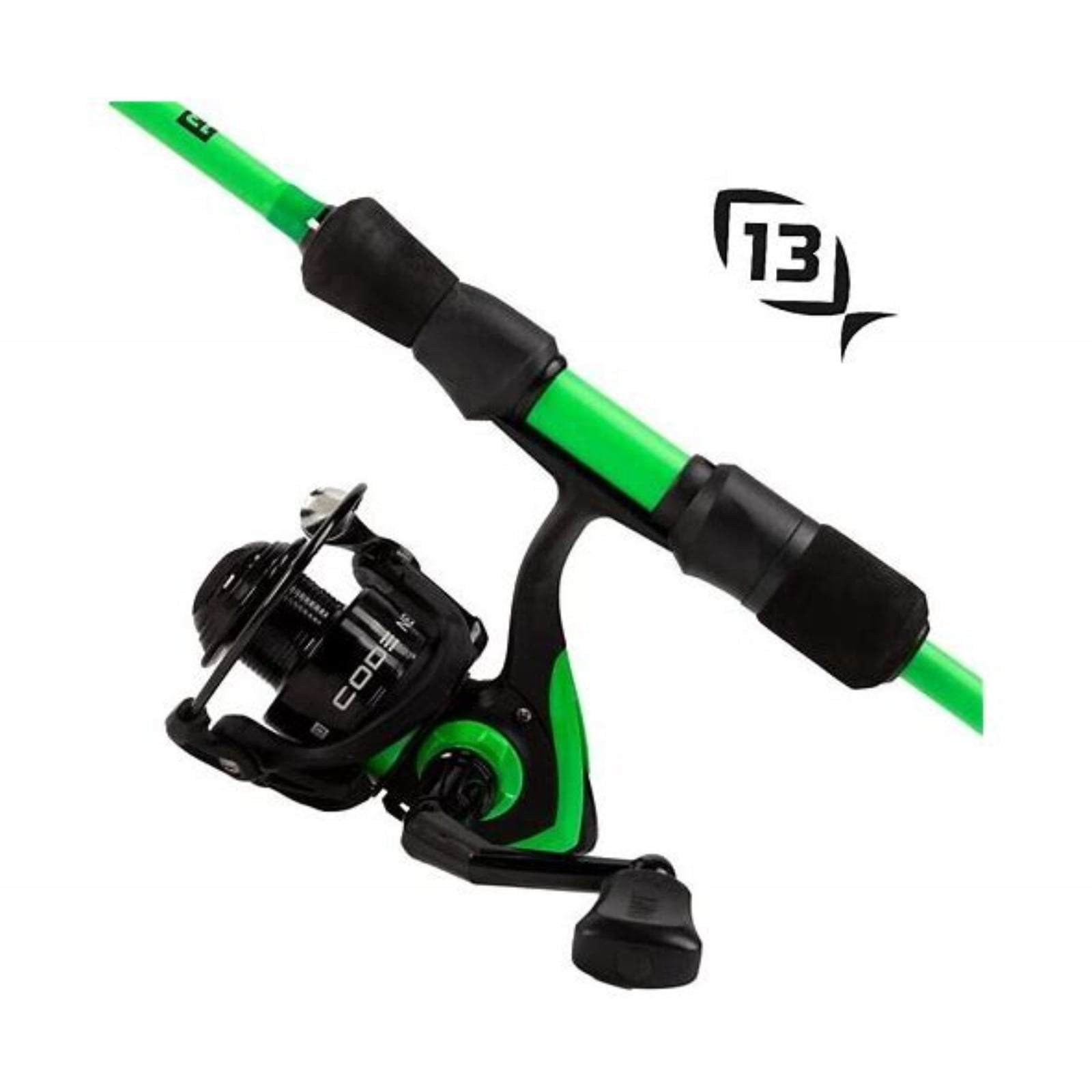 13 Fishing Code Neon MH Spinning Freshwater Combo 6 ft 7 in 