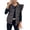 Black, variant on Women Plaid Sleeveless Vest Lightweight Cotton Padded Vest Autumn Winter Jacket