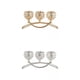 thumbnail image 1 of Paquete de 2 Candelabros para , Sala de , Boda, de Buffet, Decoración Gloria Candelabros de cristal de 3 brazos, 1 of 8
