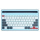 thumbnail image 2 of Teclado Inalámbrico Bluetooth NikouMX Teclado Recargable Portátil, 2 of 8