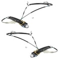 thumbnail image 2 of New OEM Replacement Front Left and Front Right Window Regulator Compatible With Bmw 135is Base 6 Cyl 3.0L 135i Base 6 Cyl 3.0L 2008-2013 By 51337165595 51337165596, 2 of 6