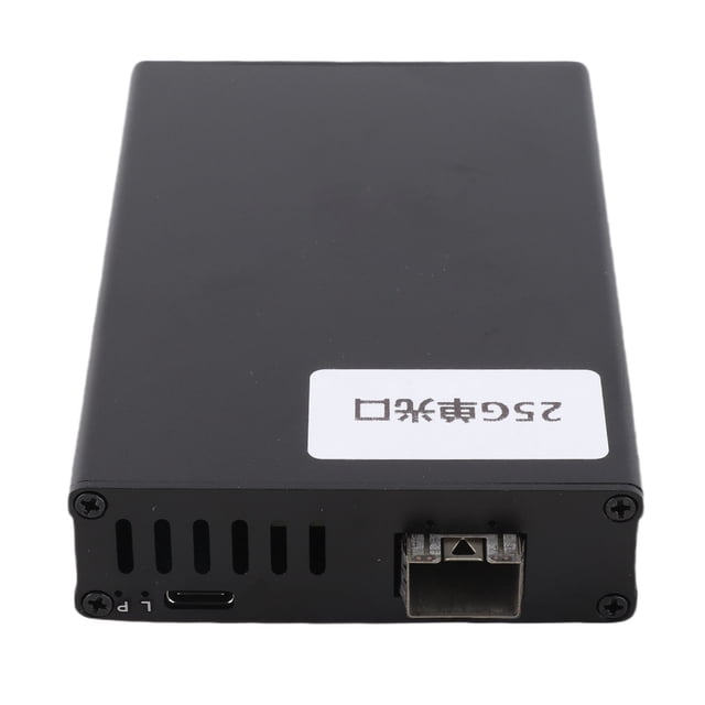 Portable 25G Card, USB4 Aluminum Alloy Card, Compatible Wins, OS X, Plug and Play, SFP Optical Interface Card