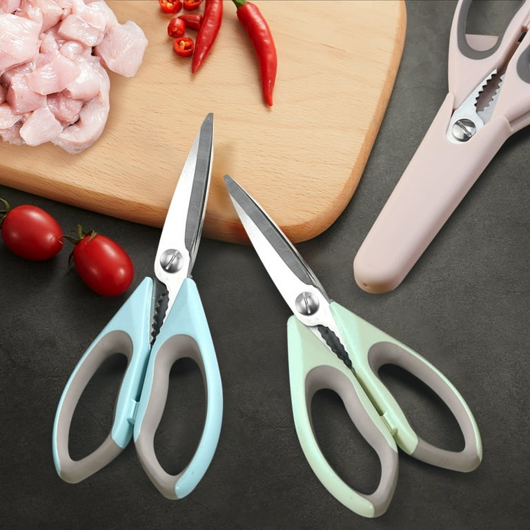 Ultra Sharp Kitchen Scissors with Magnetic Holder, Heavy Duty