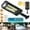 AS SHOW, variant on 1 Packs 400W Solar Street Light Outdoor Super Bright LED Motion Sensor Wall Lamp with Remote Control Dusk to Dawn Waterproof for Parking Lot Yard Farm Park IP65