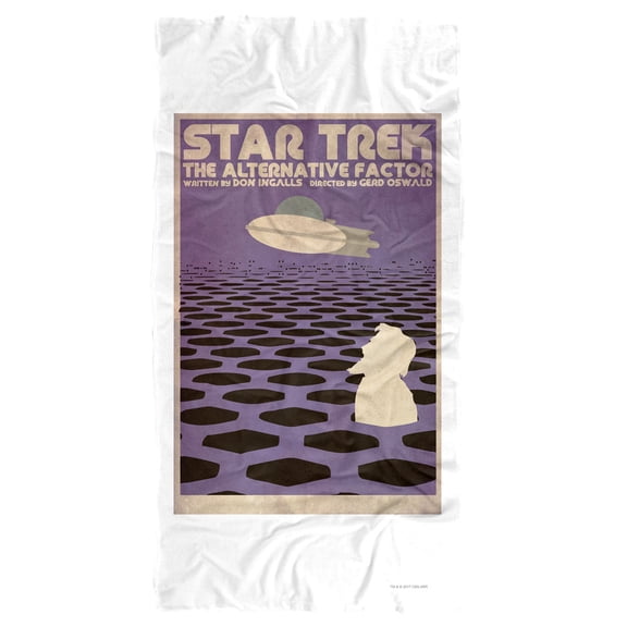 Star Trek Beach Towel, 30"x60" TOS Episode 27 Beach Towel