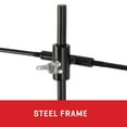 thumbnail image 5 of Allen Company Deluxe Paper Target Steel Stand, Holds 2-Targets up to 14"W, Black, 5 of 13