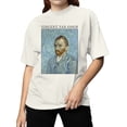 thumbnail image 2 of Van Gogh Self-Portrait Art Print Women's T-shirt, 2 of 3