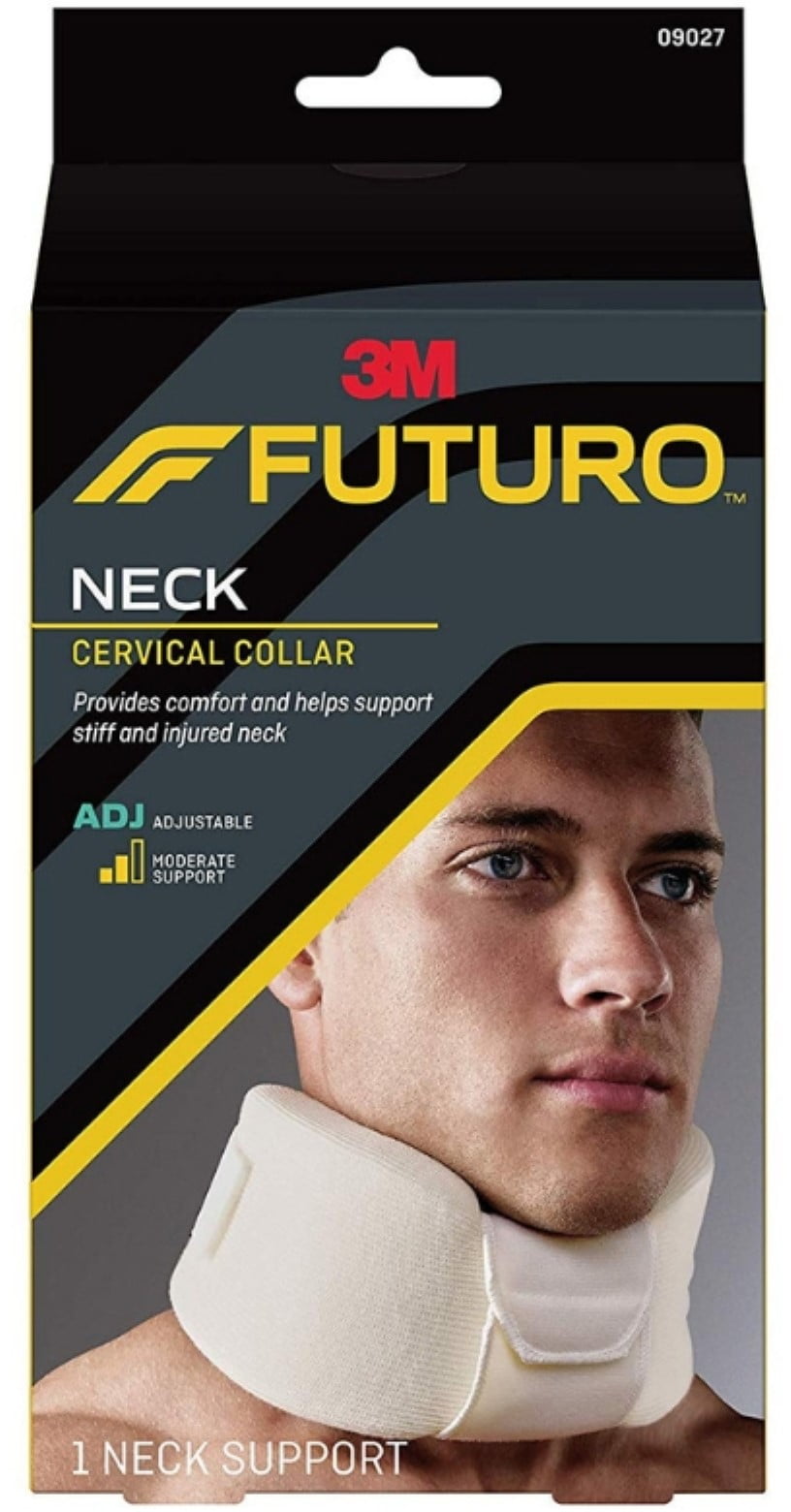 FUTURO Soft Cervical Collar Neck, Adjustable 1 ea (Pack of 4)