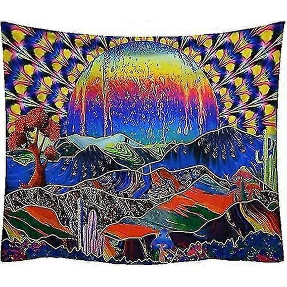 Sun Rise Trippy Tapestry