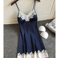 thumbnail image 2 of Honganda Women Satin Silk Dress, Kimono Robe Sexy Lace,Sexy Sleepwear One-piece, 2 of 3