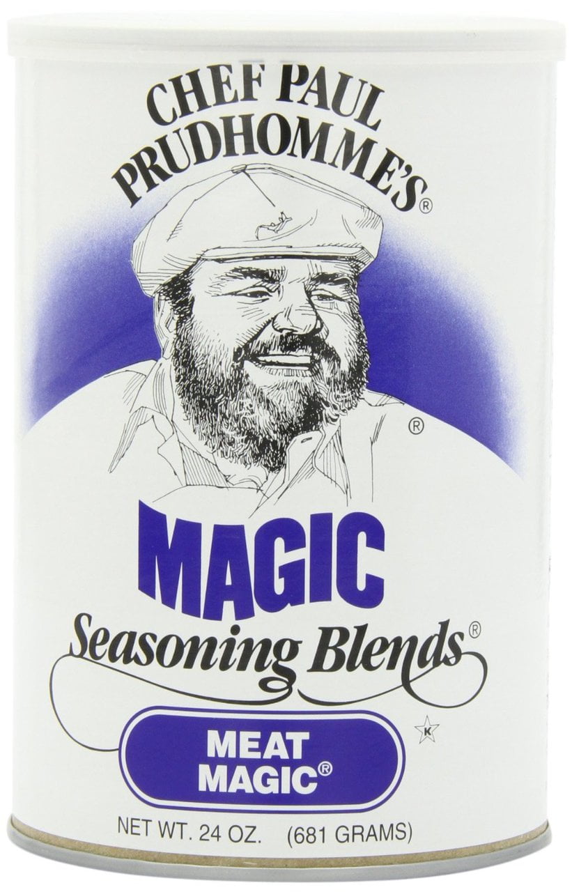 4 PACKS Chef Paul Meat Magic Seasoning, 24Ounce Canisters