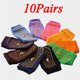 thumbnail image 1 of Calcetines antideslizantes para niños, calcetines cortos transpirables de algodón sólido, calcetines elásticos para barcos, calcetines antideslizantes para niños y niñas de 5 a 8 años Gao Jinjia LED, 1 of 2