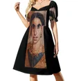 thumbnail image 4 of Retrato de momia de Fayum, mujer del antiguo Egipto, vestido sin mangas, vestido de noche para mujer, vestidos de mujer, vestidos para fiesta, vestido, 4 of 8