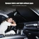 thumbnail image 2 of Auto Sunshade for BYD for Atto 3 Car Sunshade Windshield Sun Cover Visor Car Front Window Sun Protection Car Sun Shield UV Protection, 2 of 4
