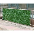 thumbnail image 2 of Fichiouy 118x19" Artificial Palm Leaf Mat Wall Hedge Decor Privacy Fence Expandable Panel for Courtyard, 2 of 8