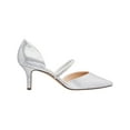 thumbnail image 2 of Nina Womens Brystol  Shimmer Covered Heel Dress Pumps, 2 of 3