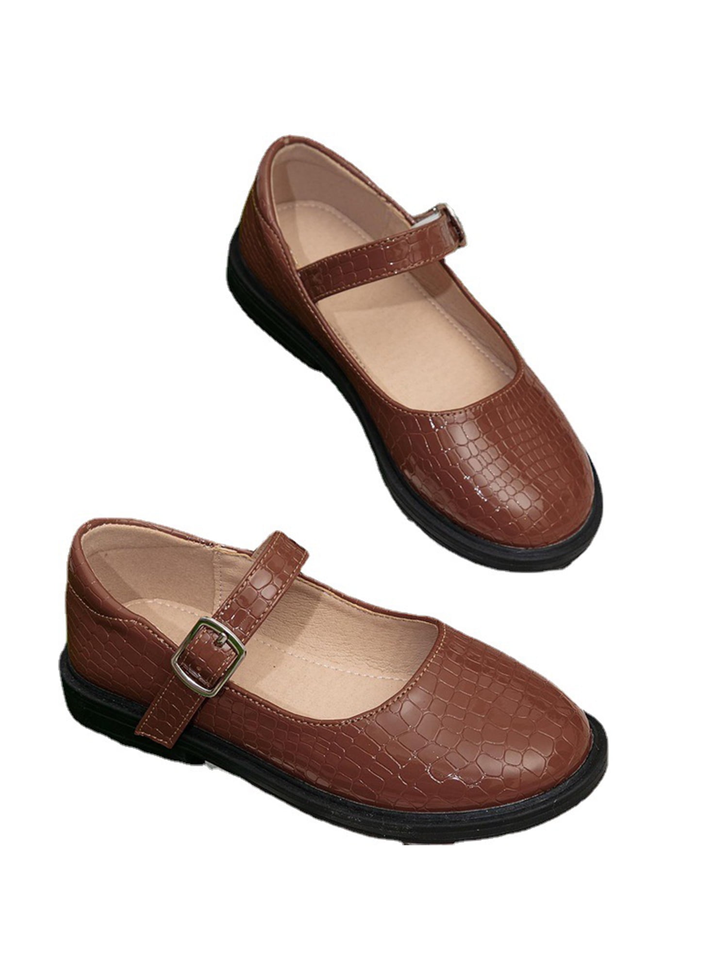 Kesitin Girls AntiSlip Breathable Solid Princess Shoe Girl's Dance