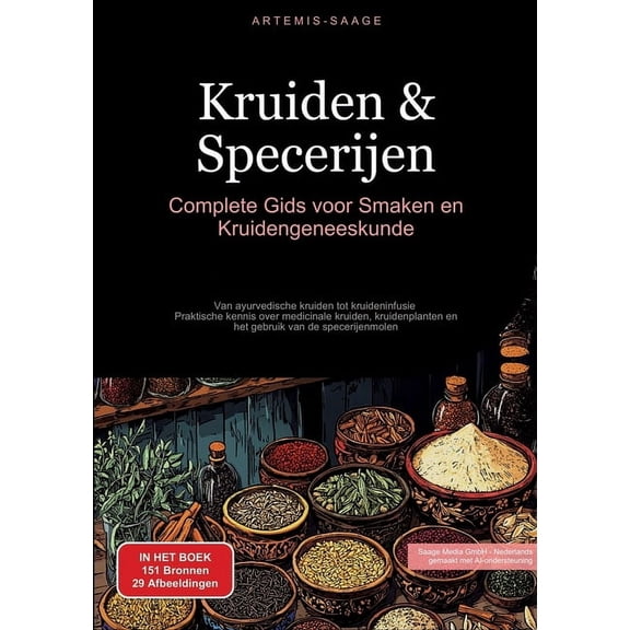 Kruiden & Specerijen: Complete Gids voor Smaken en Kruidengeneeskunde: Van ayurvedische kruiden tot kruideninfusie -, (Paperback)