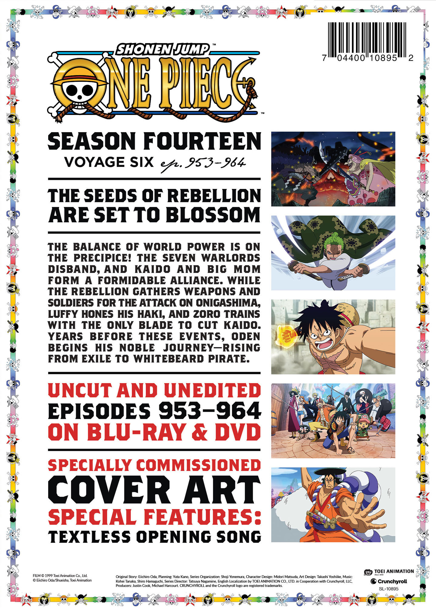 One Piece: Season 14 Voyage 6 (Blu-ray + DVD)