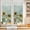 Beige, variant on Privacy Window Film, Sunflower Static Cling Stained Glass Window Film, UV Sun Blocking Heat Control Stickers, Non-Adhesive Laser Windows Tint 29.5"x78.7" Yellow Summer Botanical Farmhouse Flower