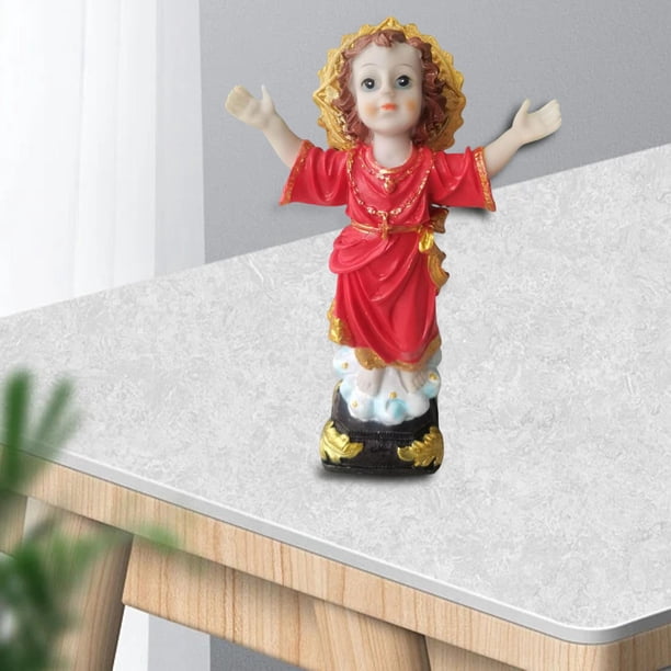 Escultura de Personaje Occidental Estatuilla de Resina Decorativa para Manualidades de Escritorio Adorno Coleccionable para Estantería de Hogar Macarena Estatua de la Virgen