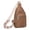 Khaki, variant on CAIXIA Crossbody Fanny Packs For Women Mens Solid Color Layer Large Capacity Zipper Casual Chest Messenger Crossbody Bag, Fashion Pattern Shoulder Purse