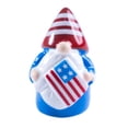 thumbnail image 6 of 10-Pack Independence Day Gnome Figurines, 250th Anniversary Patriotic Miniature Dwarf Ornaments for Desktop Display and Holiday Decor,July 4th Decorations, 6 of 7