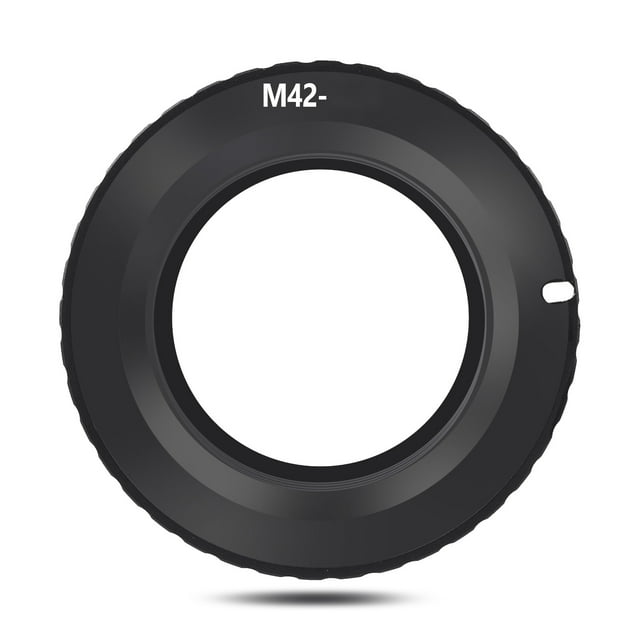 Anillo adaptador eléctrico M42-EOS/EF para objetivo M42 para cámara Canon con montura EOS/EF