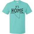 thumbnail image 3 of Inktastic It's Home- State of Nevada Outline Distressed Text T-Shirt, 3 of 5