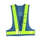 thumbnail image 1 of Chaleco de seguridad reflectante de alta visibilidad Chaleco de seguridad transpirable ajustable para trabajadores Azul, 1 of 9