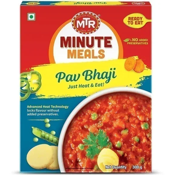 MTR Pav Bhaji (Ready-to-Eat) 10.5 oz box