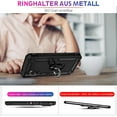 thumbnail image 5 of REQO Heavy Duty Case for Samsung Galaxy S25 Phone Case with Screen Protector, Military Grade Shockproof Rugged Protective Cover for Samsung S25, with Metal Ring Magnetic Kickstand, 5 of 7