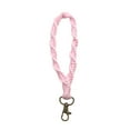 thumbnail image 1 of LYMAYTER Lightweight Keychain Rope Handmade Keychain - Crochet Lanyard with Hanging Buckle for Car Keys, 1 of 6