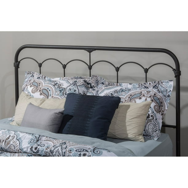 Hillsdale Furniture Jocelyn Vintage Black Speckle Metal Queen Headboard Walmart Com Walmart Com