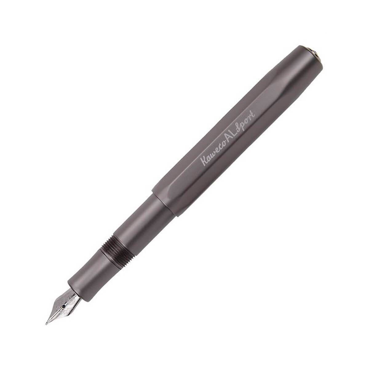 Kaweco AL Sport Fountain Pen - Grey Anthracite - Medium Point