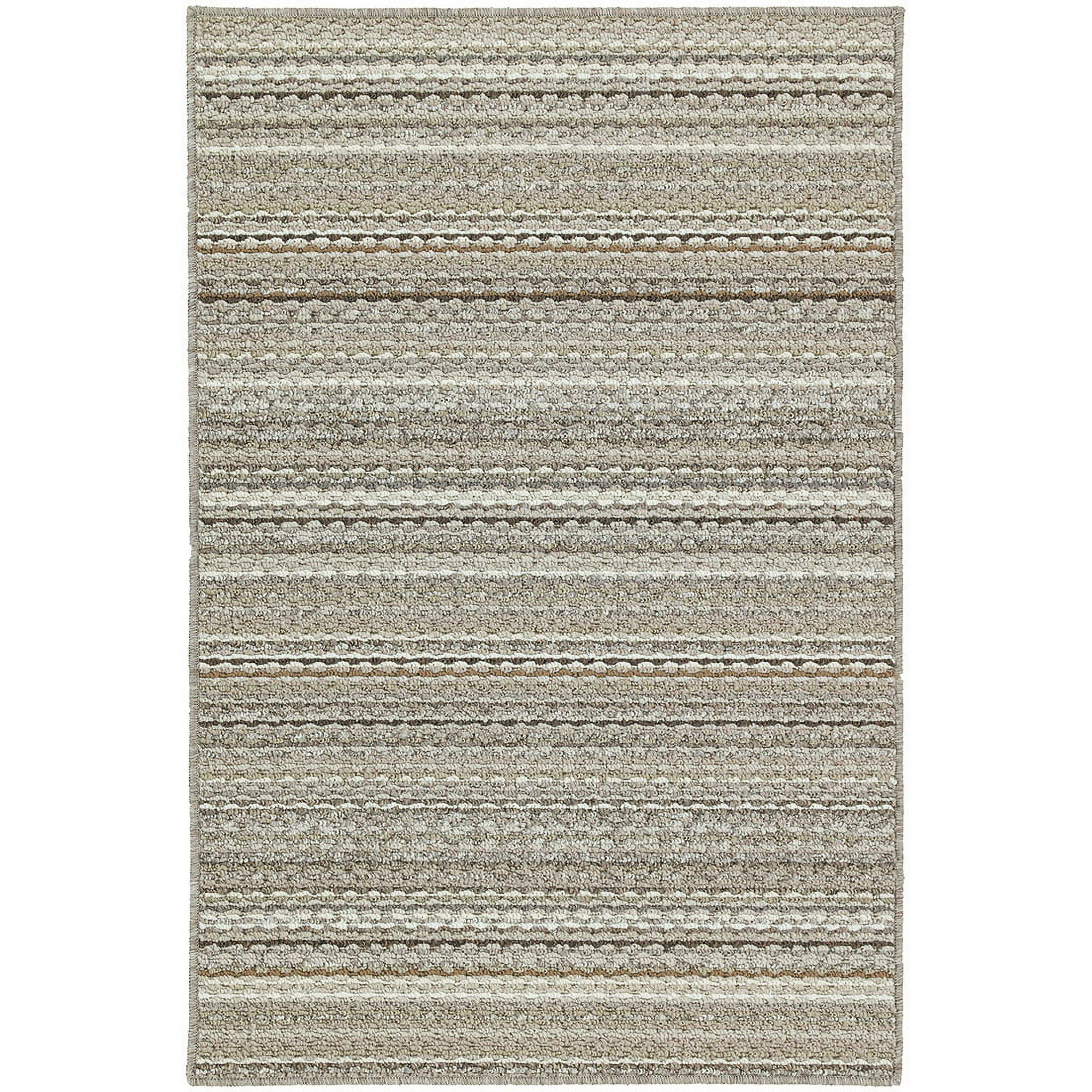 Mainstays Carnival Polypropylene Assorted Earth Tones Indoor Area Rug, 54 in x 72 in