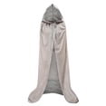 thumbnail image 4 of DHFJKG Unisex Adults Hooded Cloak Velvet Cape For Halloween Party, 4 of 4