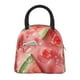 thumbnail image 1 of Easygdp Refreshing Watermelon Slices Bolsa de Almuerzo Insulada Grande, Forro de Aluminio, Diseño Espacioso, a Prueba de Fugas, Ideal para Trabajo, Picnics, Viajes y Actividades al Aire Libre, 1 of 6